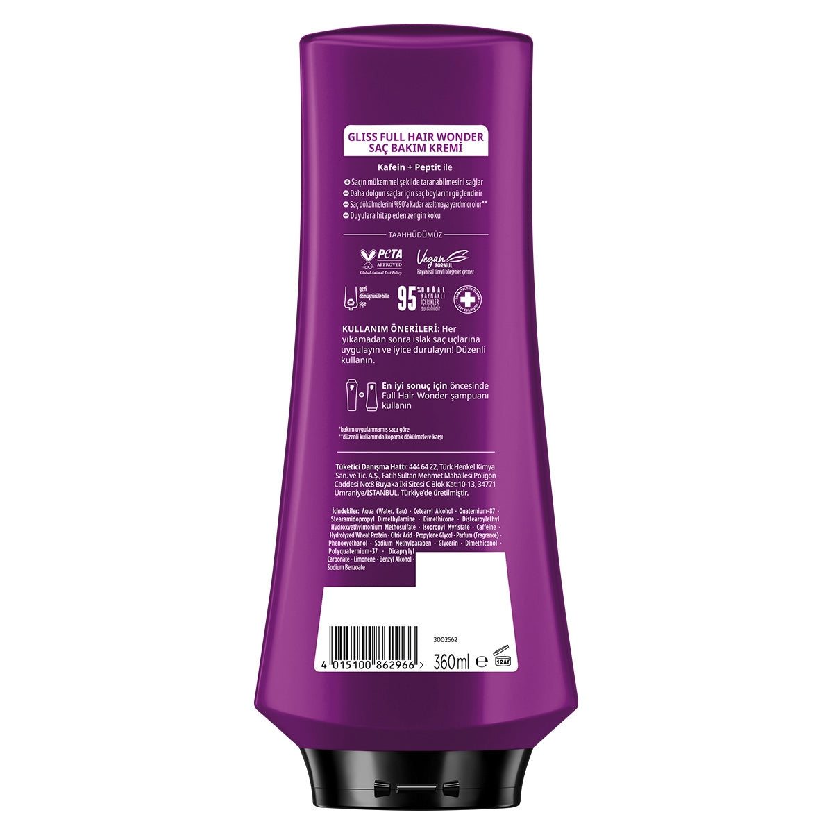 Saç Kremi Full Hair Wonder 400Ml