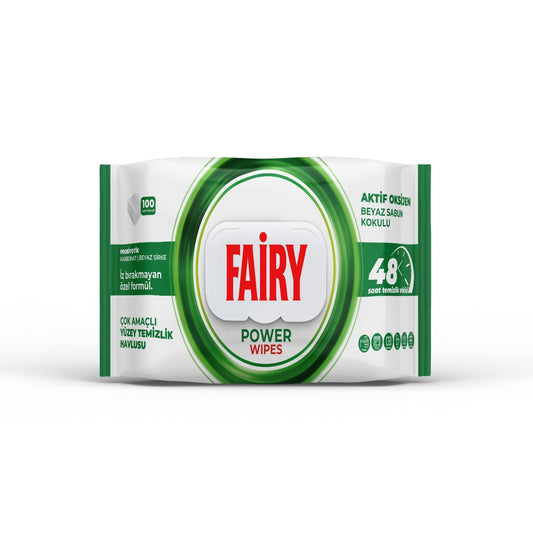 FAİRY Power Wıpes Yüzey Temizlik Havlusu 100'lü