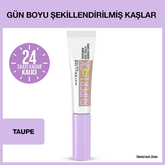 MAYBELLINE Super Lock Kaş Maskarası Taupe