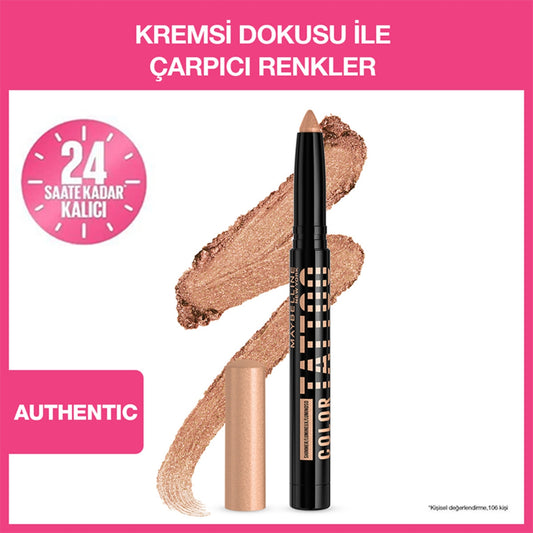 Maybelline New York Color Tattoo 24H Eye Stix Göz Farı - I am Authentic