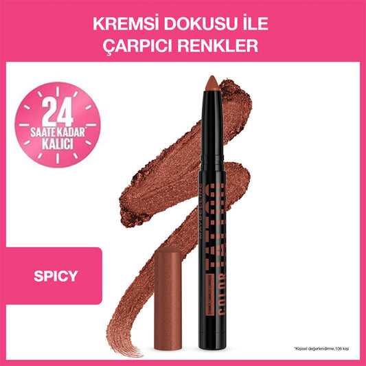 Maybelline New York Color Tattoo 24H Eye Stix Göz Farı - I am Spicy