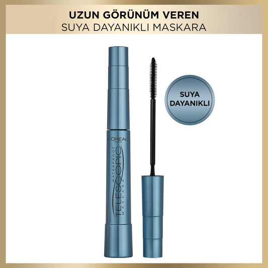 LOREAL PARIS TELESCOPIC MASKARA WATEPROF