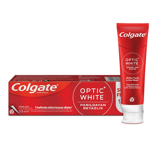 Colgate Optic White Parıldayan Beyazlık Diş Macunu 125ml