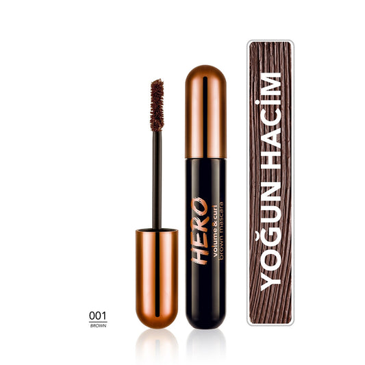 FLORMAR Hero Volume& Curl Kahverengi Maskara