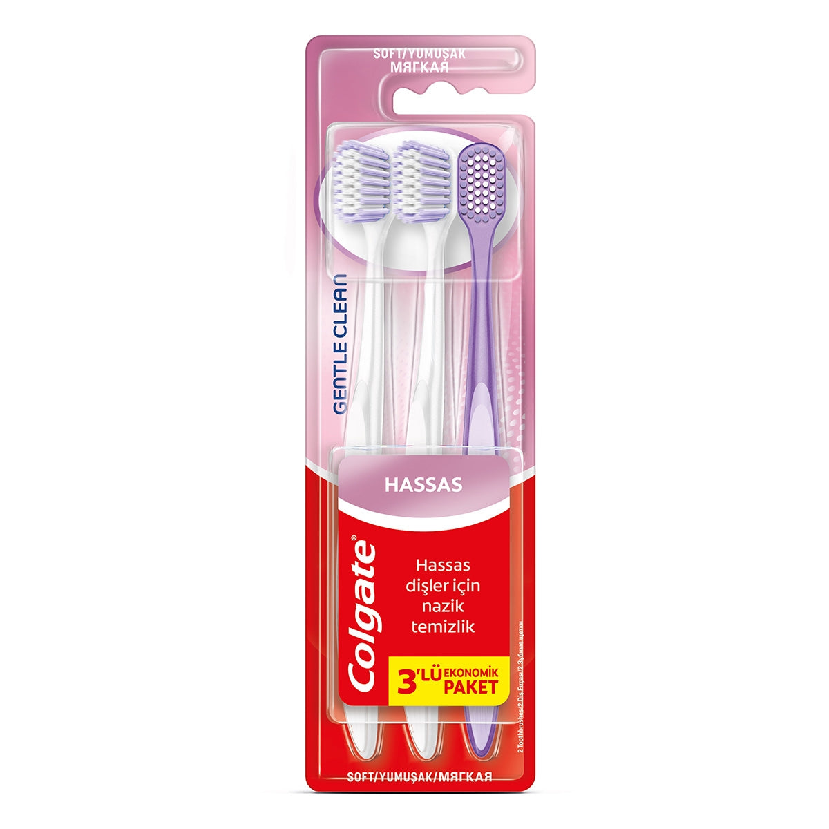 COLGATE Gentle Clean 2+1 Diş Fırçası