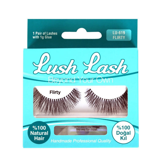 LUSH LASH Doğal Kıl Takma Kirpik Flirty