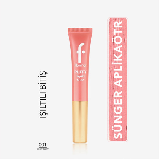 FLORMAR Puffy Likit Allık 001 Pinky Glow