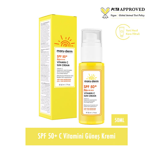 C Vitamini Güneş Kremi SPF50+ 50 ml